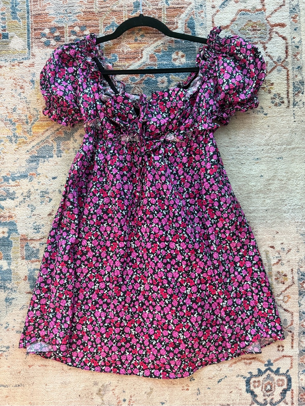 BuddyLove puff sleeve mini dress